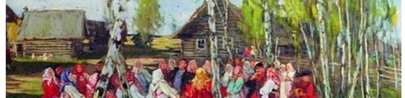 Подготовка к троицким гуляниям